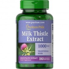 Milk Thistle 4:1 Extract 1000mg - 180softgels.