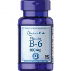 Vitamin B-6 (Pyridoxine Hydrochloride) 100mg - 100tabs