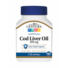 Cod Liver Oil 400 ml - 110 Softg