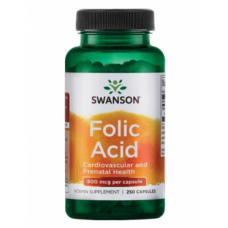 Folic Acid 800 mcg - 250 Caps