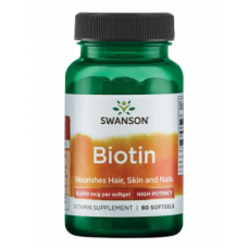 Biotin High Potency 10,000 mcg - 60 Sgels