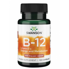 Vitamin B12 500 mcg - 100 Caps