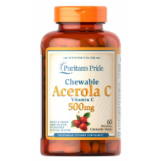 Chewable Acerola with Vitamin C 500 mg - 60 Chewables
