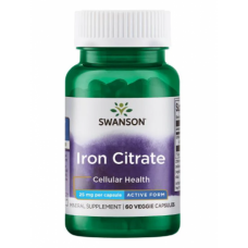 Iron Citrate 25mg - 60veg caps