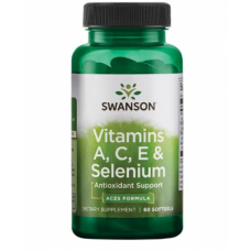 Vitamin A C E + Selenium - 60sgels