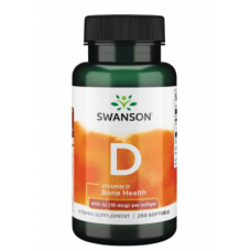Vitamin D 400 IU (10 mcg) - 250 Sgels (До 08.21)