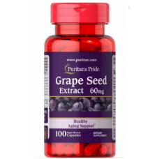Grape Seed Extract  60 mg with Resveratrol 30mcg - 100 capsules