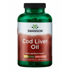 Cod Liver Oil (Double strength) 700mg - 250 Sgels per bottle