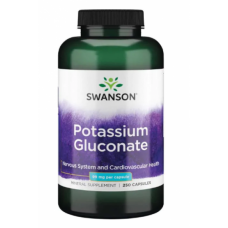 Potassium Gluconate 99 mg - 250 Caps Pre Bottle