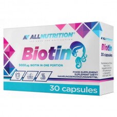 Biotin 5mg - 30 caps (Повреждена упаковка)