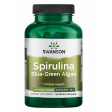 Spirulina Blue-Green Alhae 500mg - 90veg caps