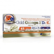 Gold Omega-3 D3 K2 - 30caps (Повреждена упаковка)